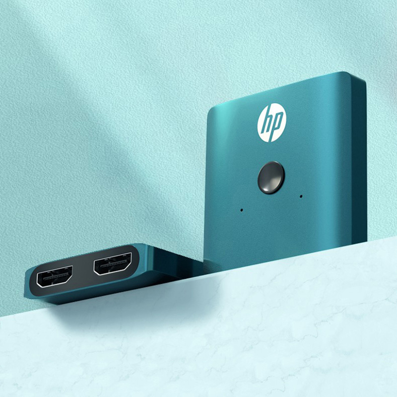 Спліттер HP HDMI 1.4 UHD 4K/30Hz 3D HDCP 1080P (DHC--HD01v) фото