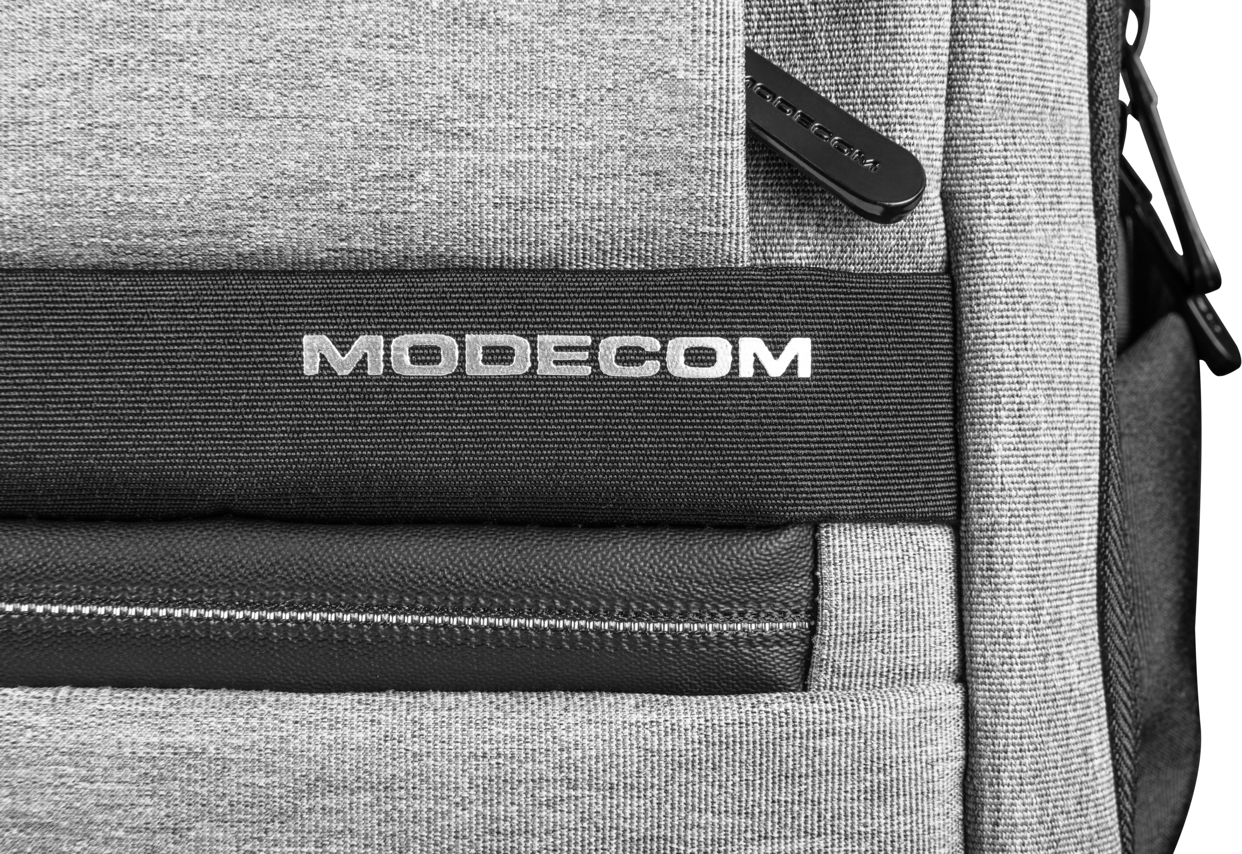 Рюкзак для ноутбука 15.6" Modecom USB port, серо-черный фото6