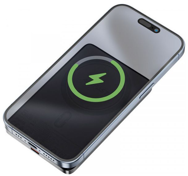Павербанк Acefast 5000mAh 18W magnetic Wireless Black фото3