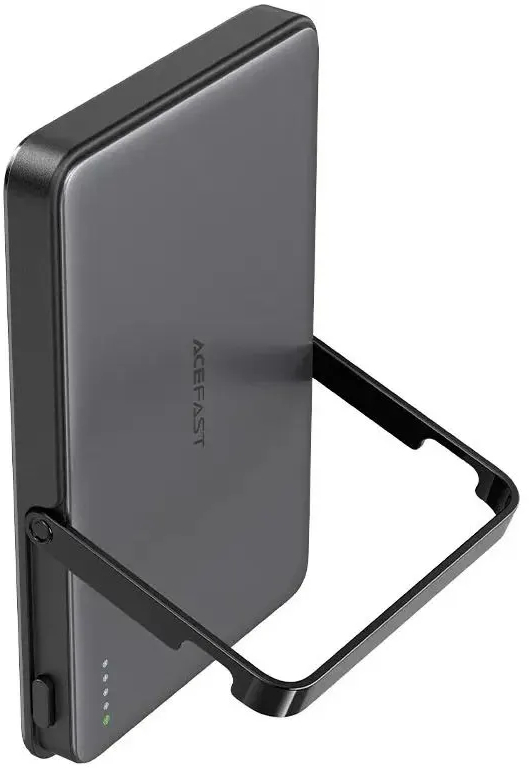 Павербанк Acefast Magnetic Wireless 5000mAh 18W M16 Black фото