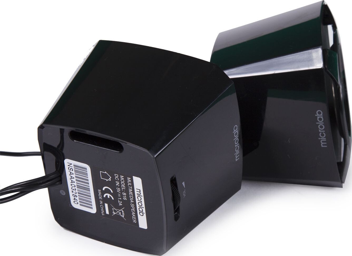 Акустична система 2.0 Microlab B-16, USB, чорна фото5