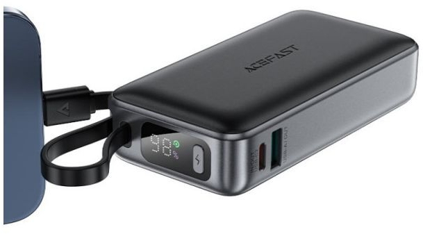 Павербанк Acefast 10000mAh 30W M7 Black фото3
