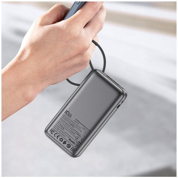 Павербанк Acefast 10000mAh 30W M7 Black фото5