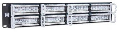 Патч панель 19", 48port, UTP, Cat.5e, 2unit, Intellinet фото3