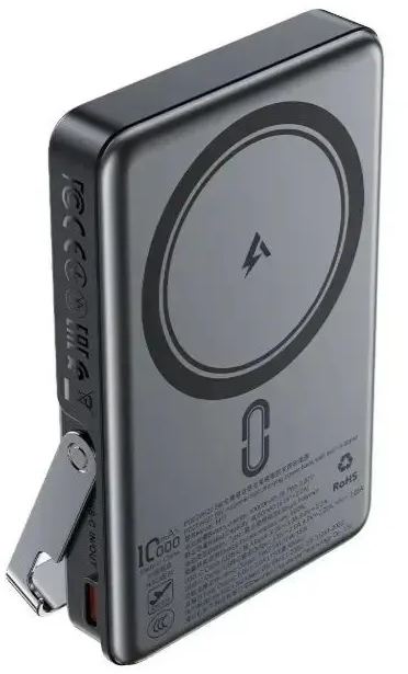 Павербанк Acefast Magnetic Wireless 10000mAh 22.5W PD,QC 3.0 M17 Black фото5