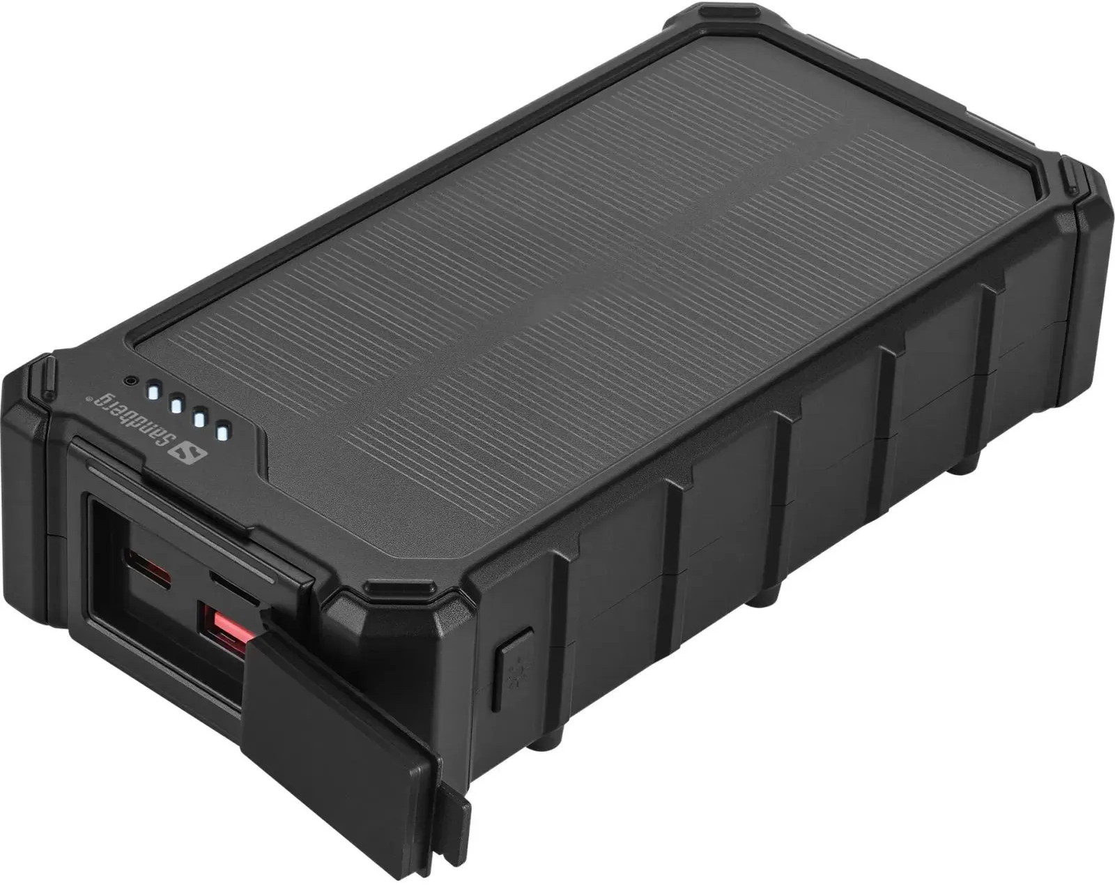 Павербанк Sandberg 20000mAh 22,5W PD Solar Powerbank Camp LED фото