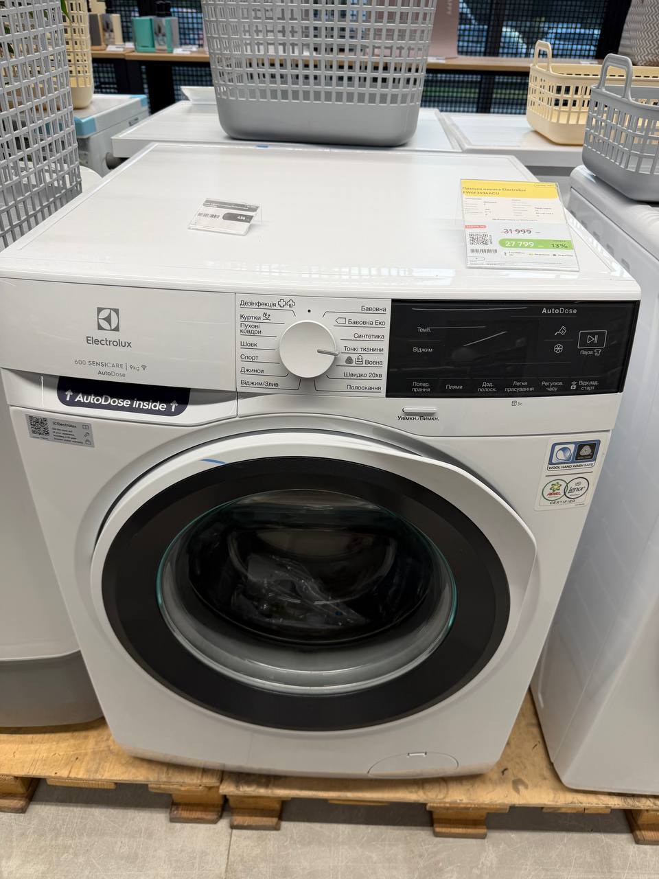 Стиральная машина Electrolux EW6F3494ACU фото3