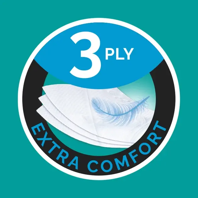 Тришаровий туалетний папір Сніжна панда Extra Care Sens SuperLong 16 рулонів фото9