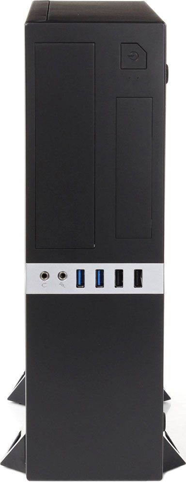 Корпус Casecom S-503 450W-80mm 2xUSB3.0+2xUSB2.0 SFF mATX, Black фото