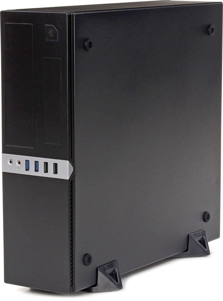 Корпус Casecom S-503 450W-80mm 2xUSB3.0+2xUSB2.0 SFF mATX, Black фото