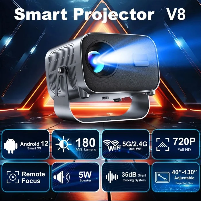 Проектор H96 MAX V8 фото4