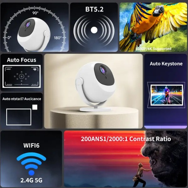 Проектор H96 MAX BL360 фото6