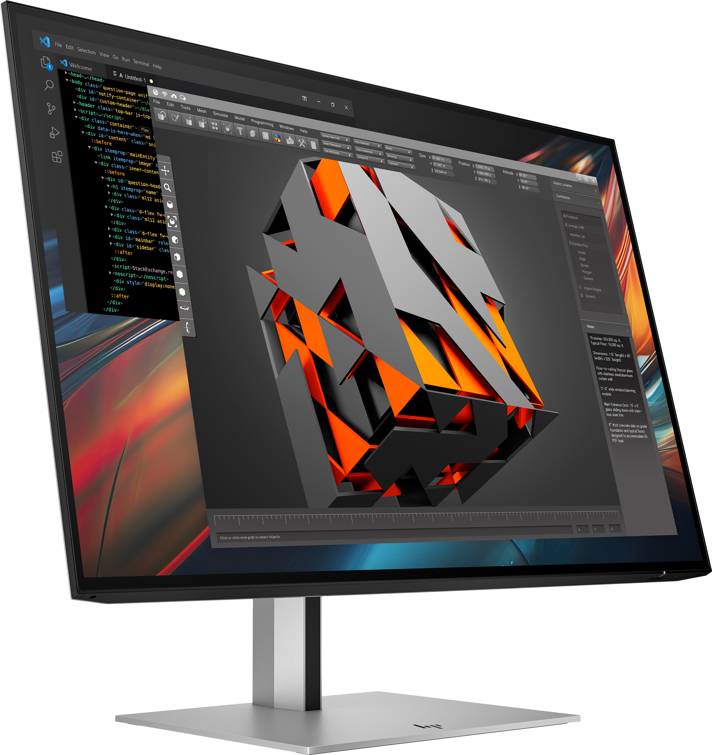 Монитор 24" HP S7 Pro 8Y2F7AA фото2