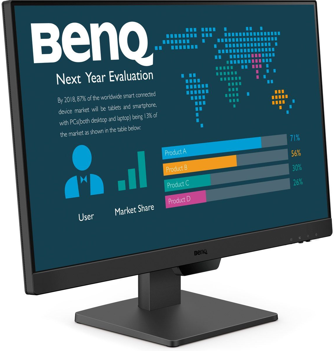 Монитор 27" BenQ BL2790 (9H.LM6LB.QBE) фото2