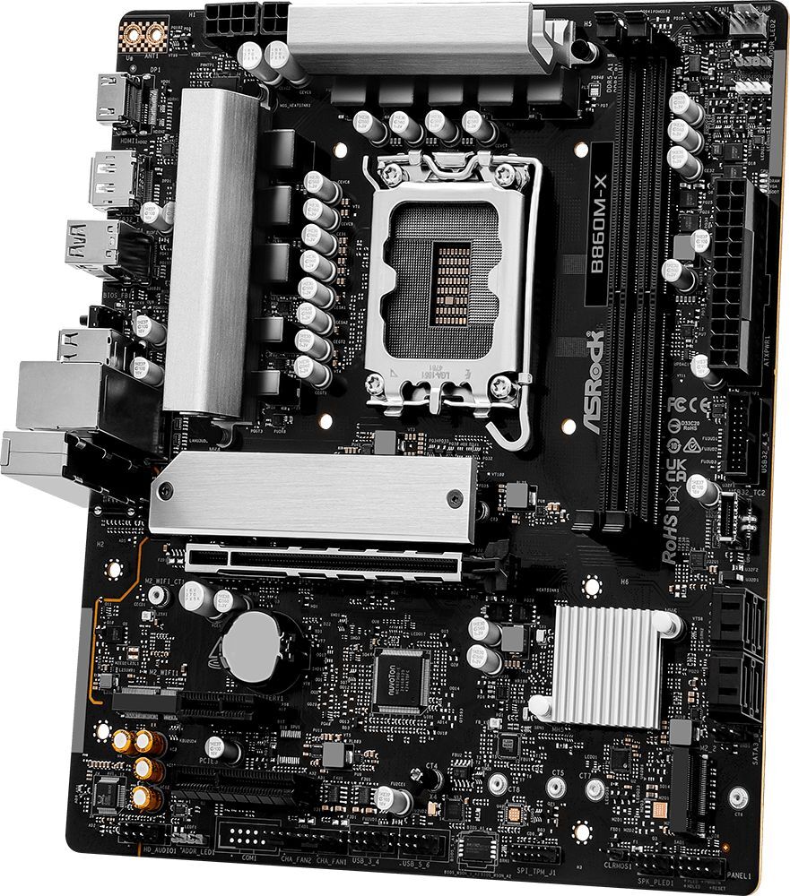 Материнська плата AsRock B860M-X фото