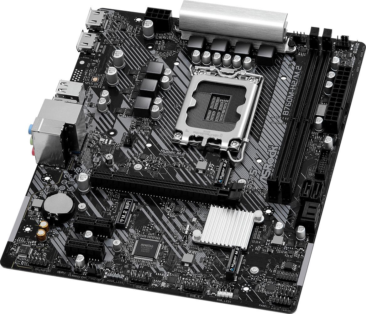 Материнская плата ASRock B760M-H2/M.2 фото3