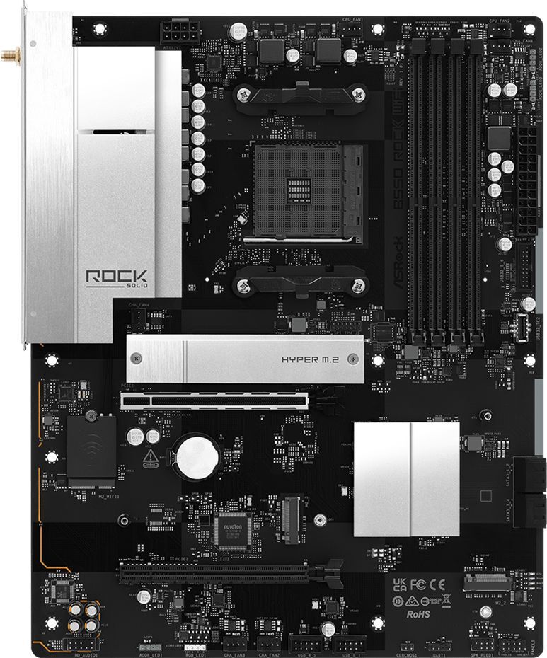 Материнская плата ASRock B550 Rock WiFi фото