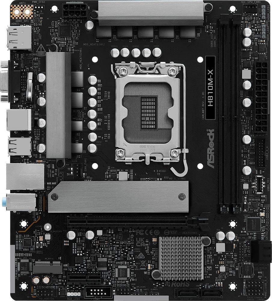 Материнська плата AsRock H810M-H фото2