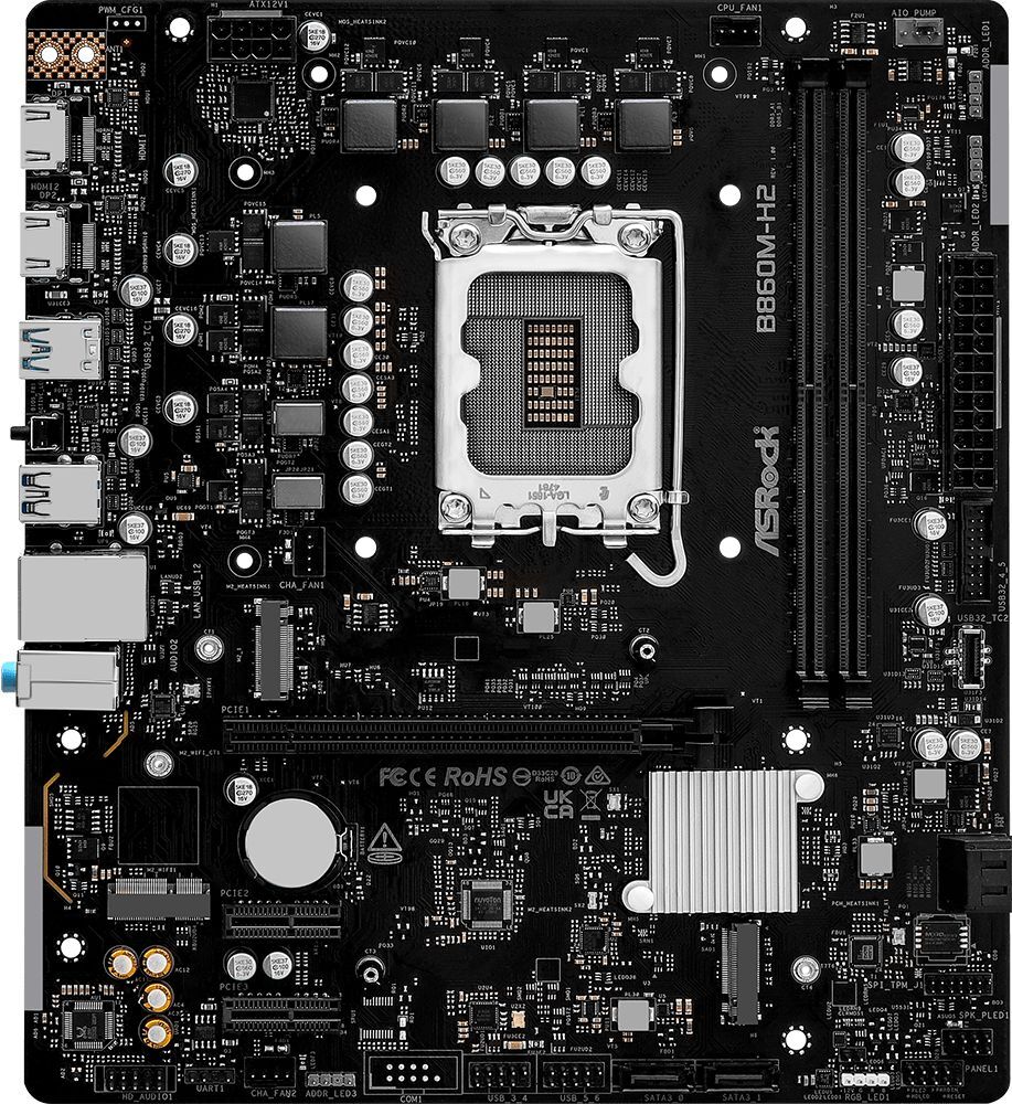 Материнская плата AsRock B860M-H2 фото2
