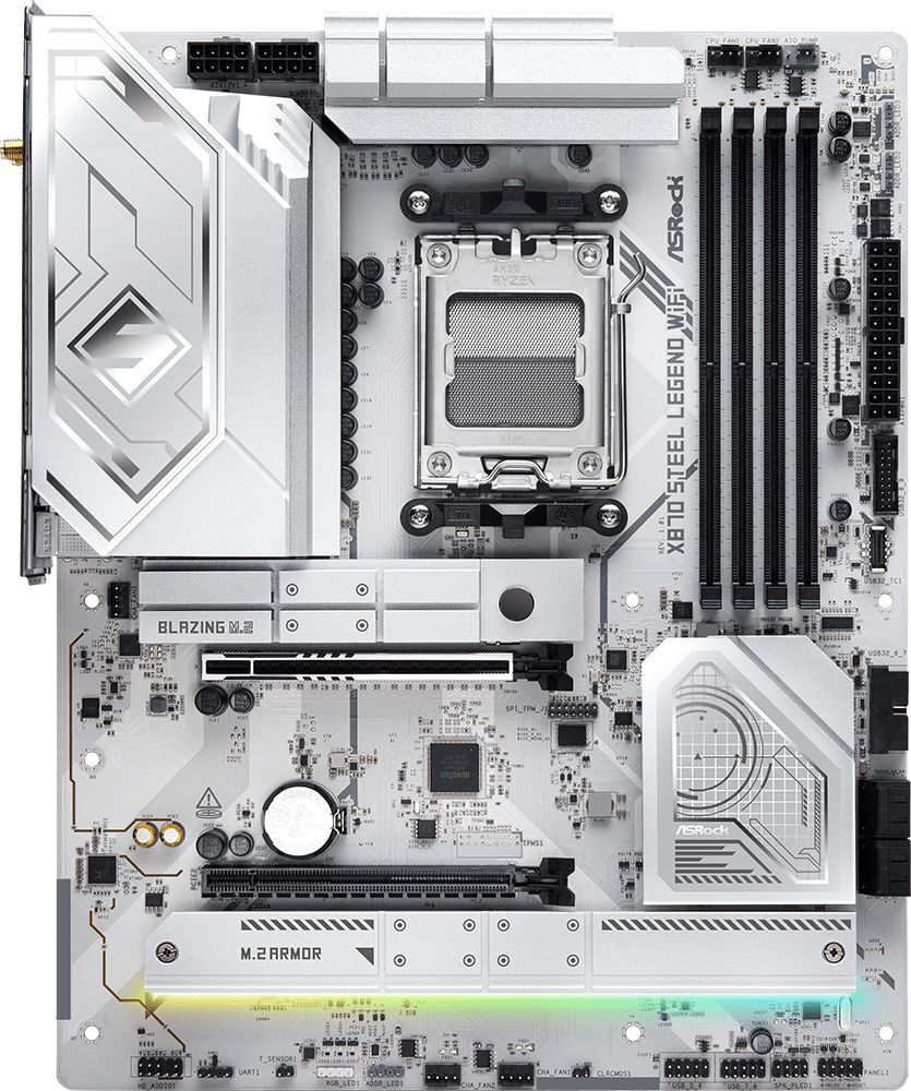 Материнская плата ASRock X870 STEEL LEGEND WIFI фото2