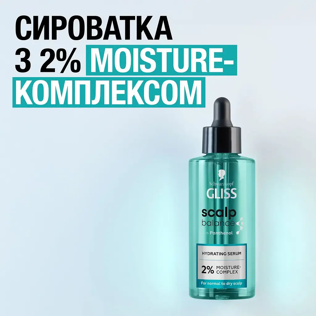 Зволожувальна сироватка Gliss Scalp Balance 100 мл фото5