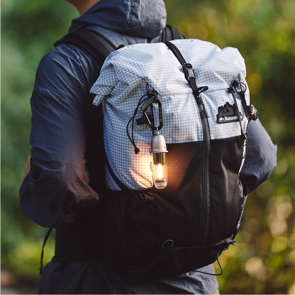 Фонарь кемпинговый Naturehike CNK2350ZM010, 118х39мм, коричневый фото11