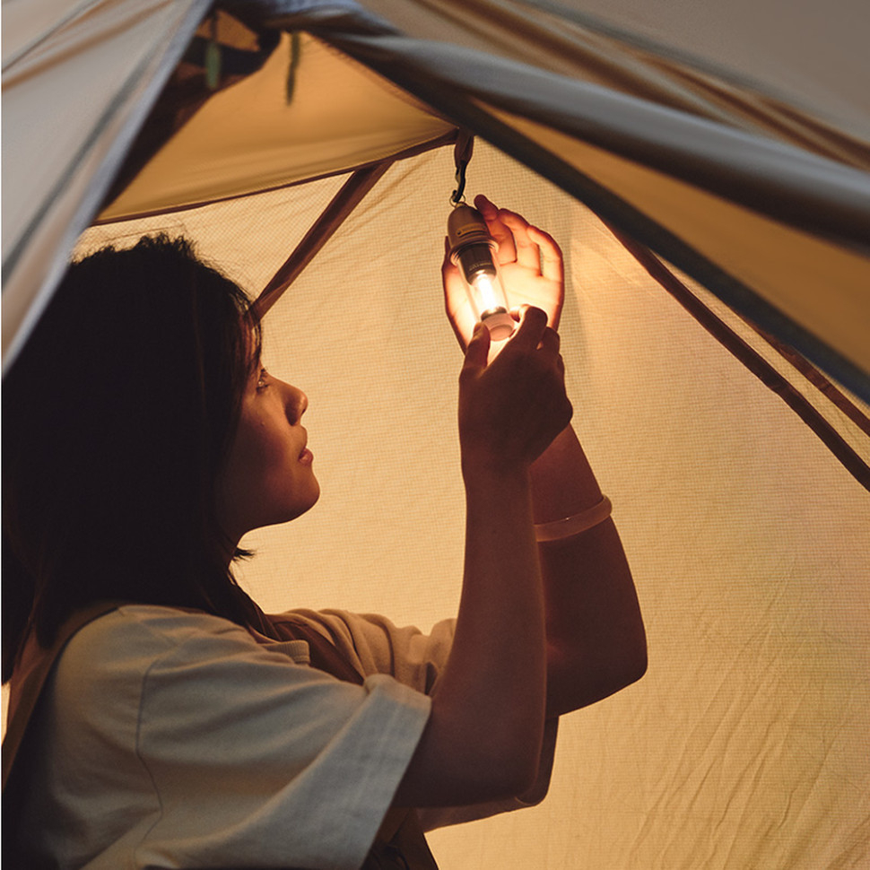 Фонарь кемпинговый Naturehike CNK2350ZM010, 118х39мм, коричневый фото12