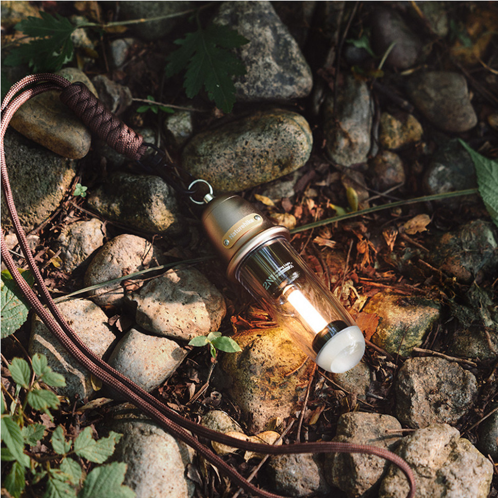 Фонарь кемпинговый Naturehike CNK2350ZM010, 118х39мм, коричневый фото4