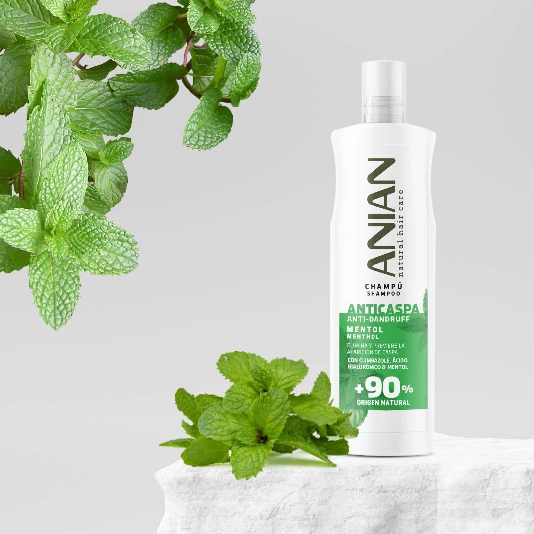 Шампунь Anian Menthol Anti-Dandruff против перхоти 400 мл фото3