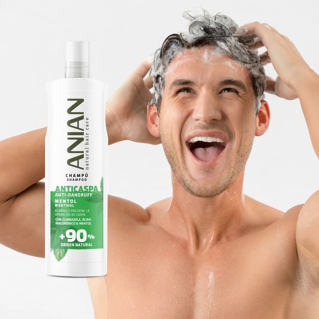 Шампунь Anian Menthol Anti-Dandruff против перхоти 400 мл фото5
