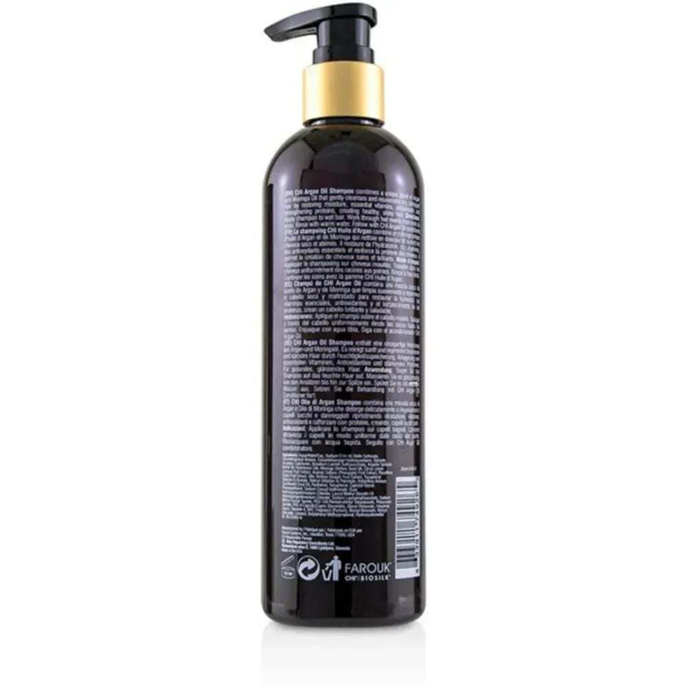 Шампунь питательный для волос Argan Oil CHI 739 мл фото2