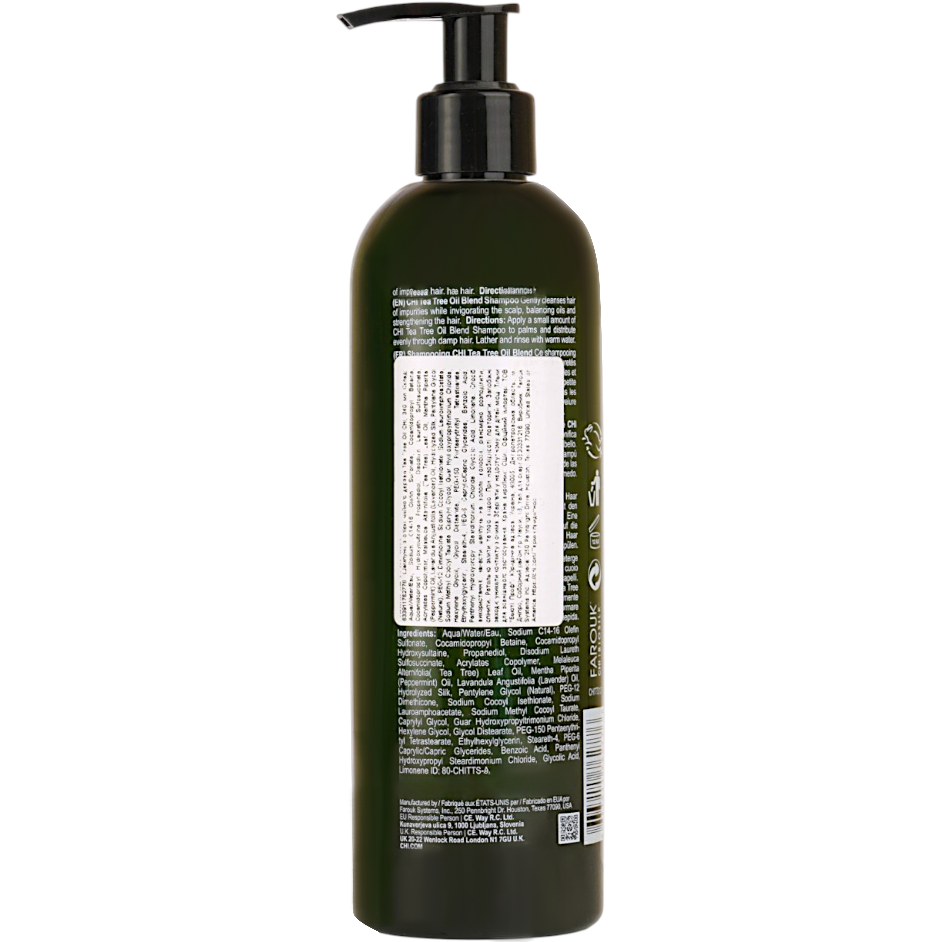 Шампунь с маслом чайного дерева Tea Tree Oil CHI 340 мл фото