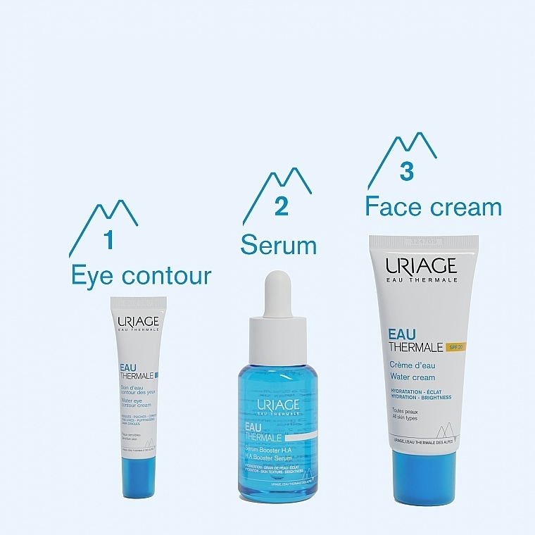 Увлажняющий крем Uriage Eau Thermale Creme D'Eau Legere SPF20 40 мл фото8