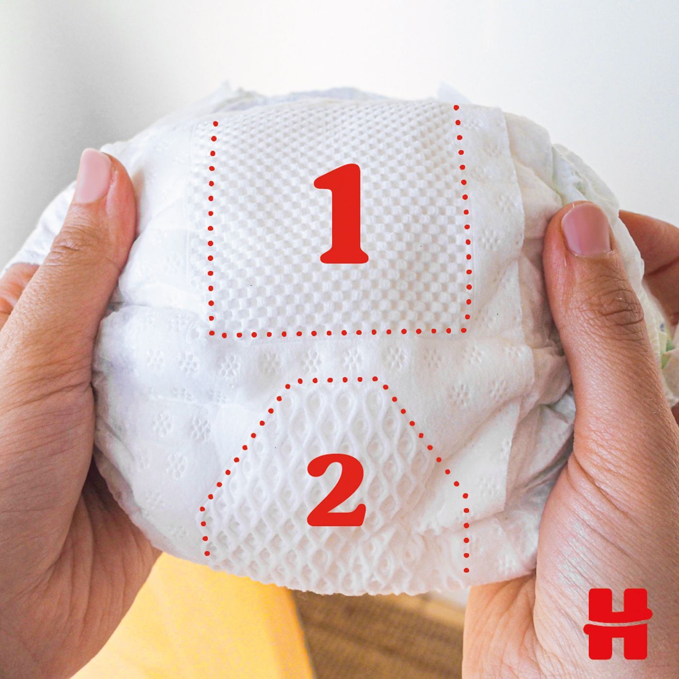 Набір підгузки Huggies Extra Care M-Pack 1 (2-5 кг) 168 шт. фото9