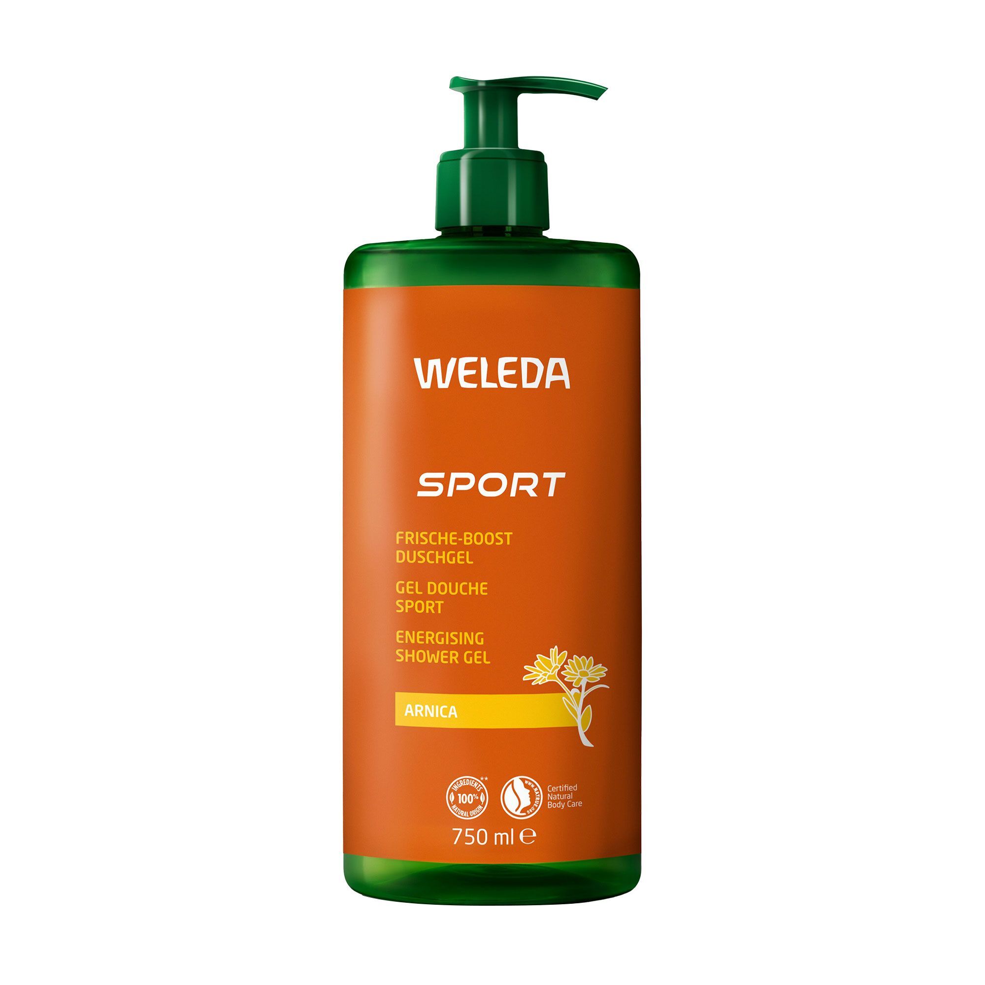 Гель для душа Weleda Arnika Sports 750 мл фото2