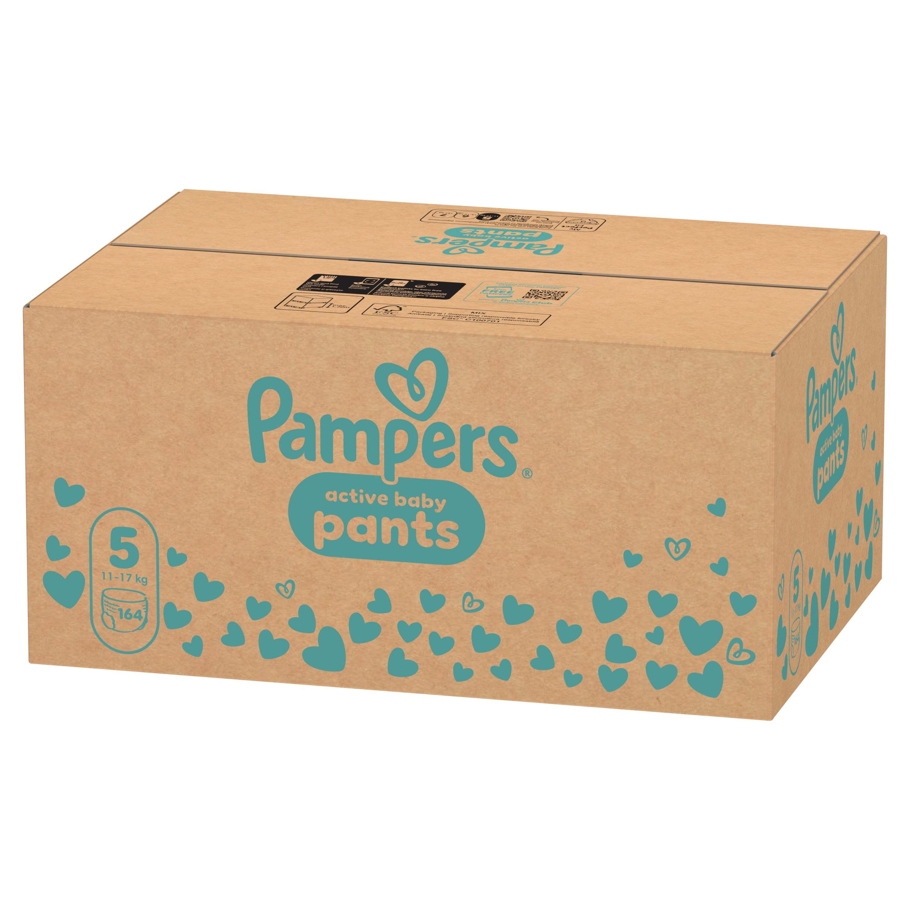 Набір підгузки-трусики Pampers Active Baby Pants Розмір 5 (11-17 кг) 164 шт. фото