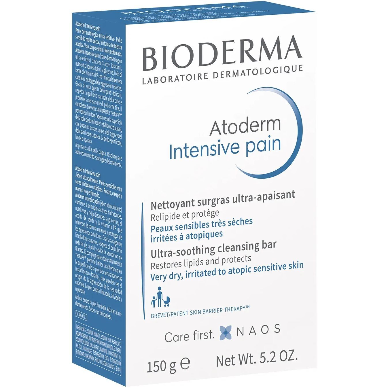 Мыло для лица и тела Bioderma Atoderm Intensive Pain 150 г (28092В) фото3