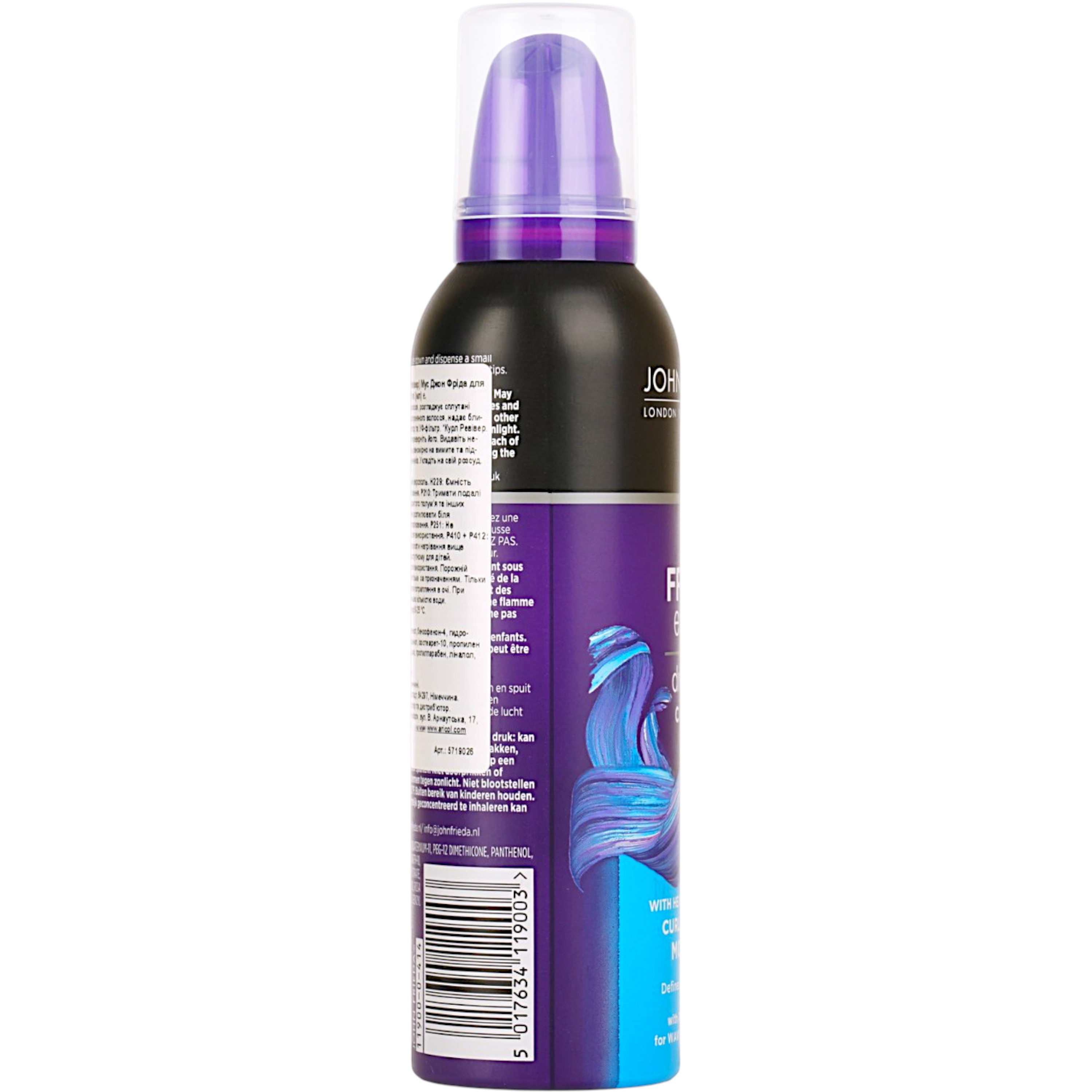 Мусс для формирования локонов John Frieda Frizz Ease Curl Reviver, 200 мл фото3