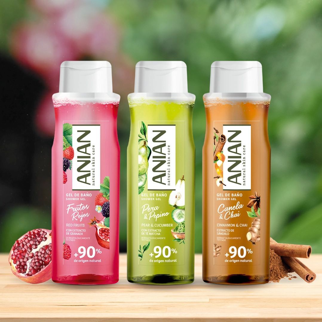 Гель для душа Anian Pear & Cucumber 750 мл фото5