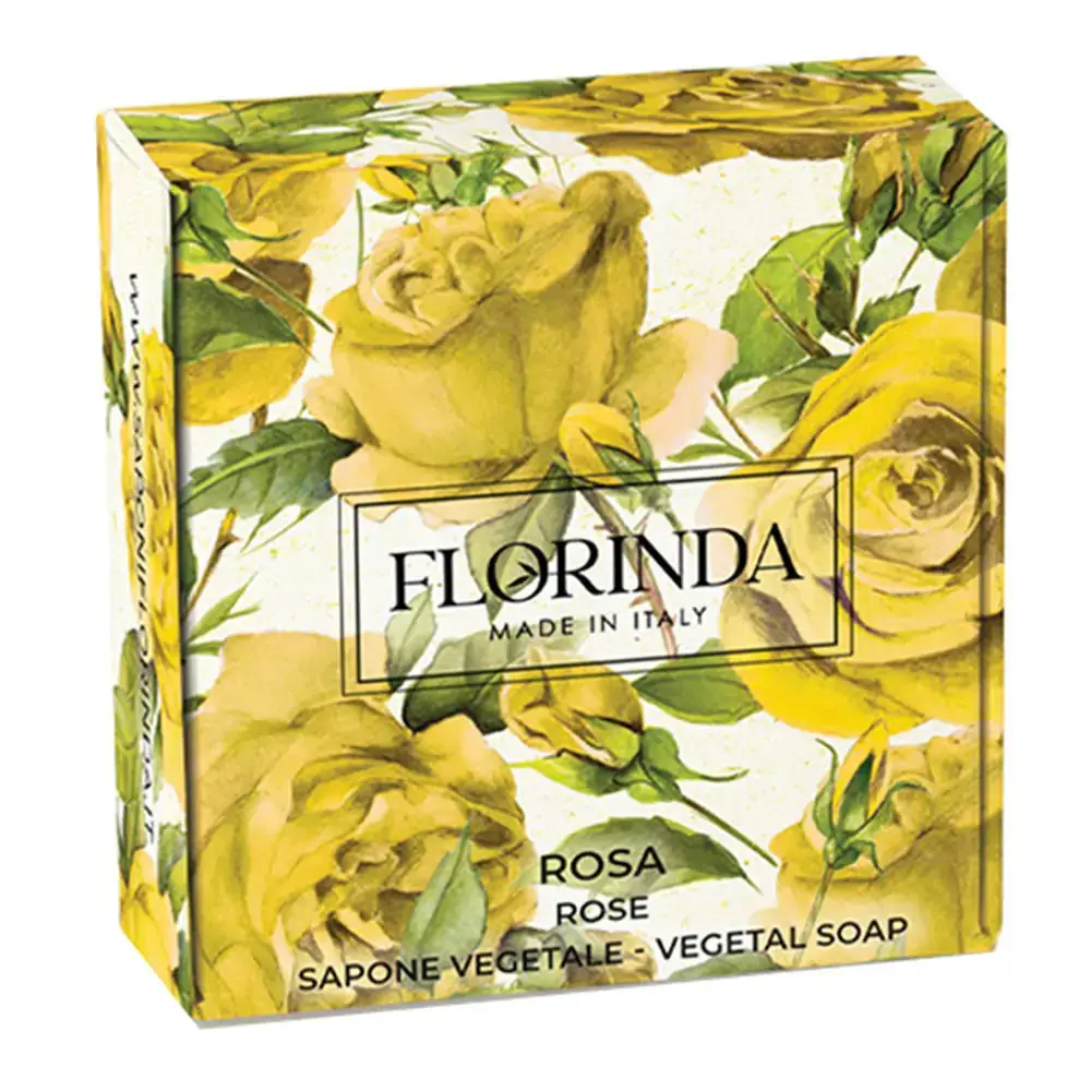 Мило натуральне Florinda Жовта Троянда 90 г фото2