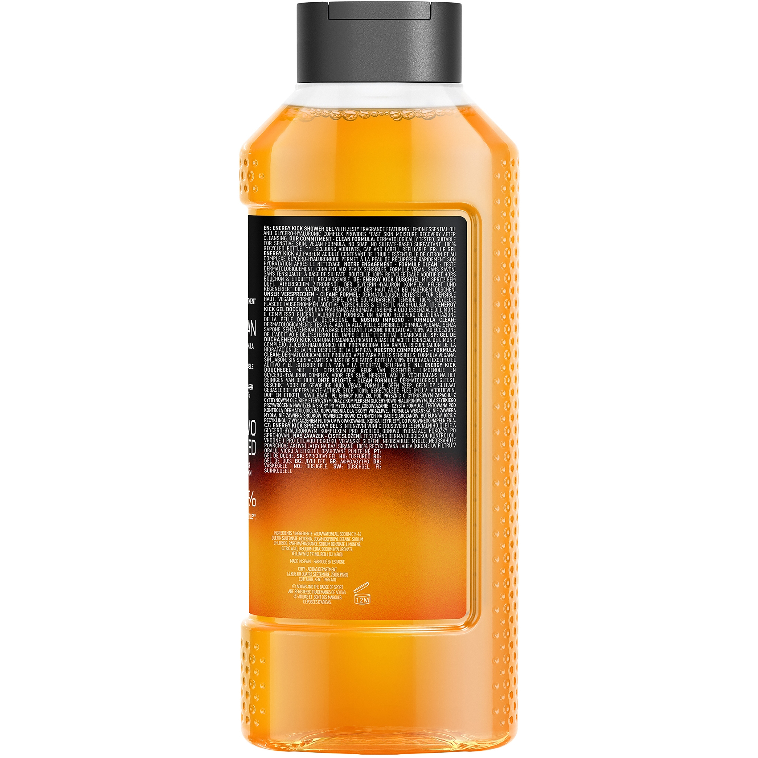 Гель для душа Adidas Energy Kick Men, 250 мл фото3
