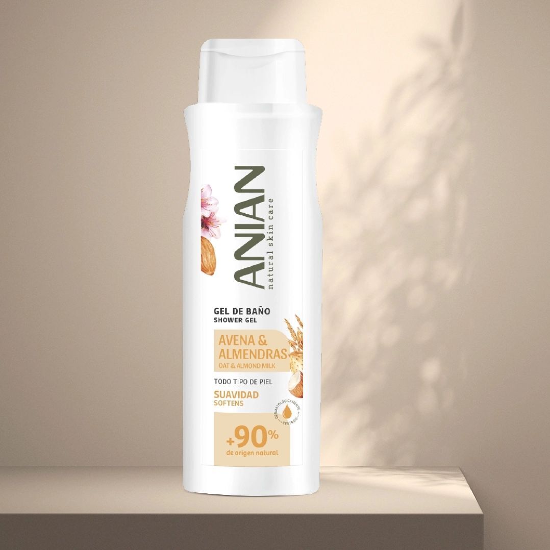 Гель для душу Anian Oatmeal & Almond 750 мл фото3