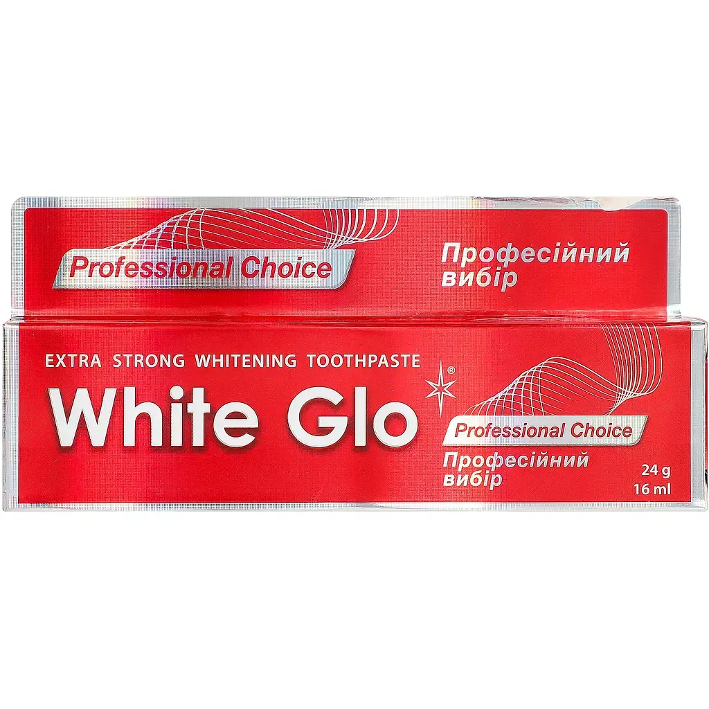Отбеливающая зубная паста White Glo профессиональный выбор 24 г фото3