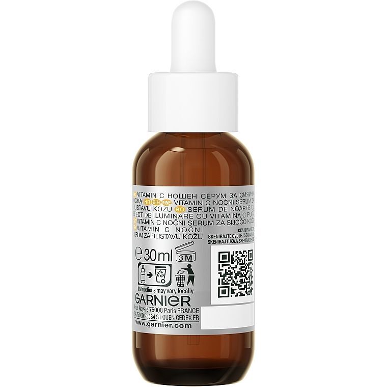 Ночная сыворотка Garnier Skin Naturals Vitamin C Brightening Night Serum 30 мл фото2