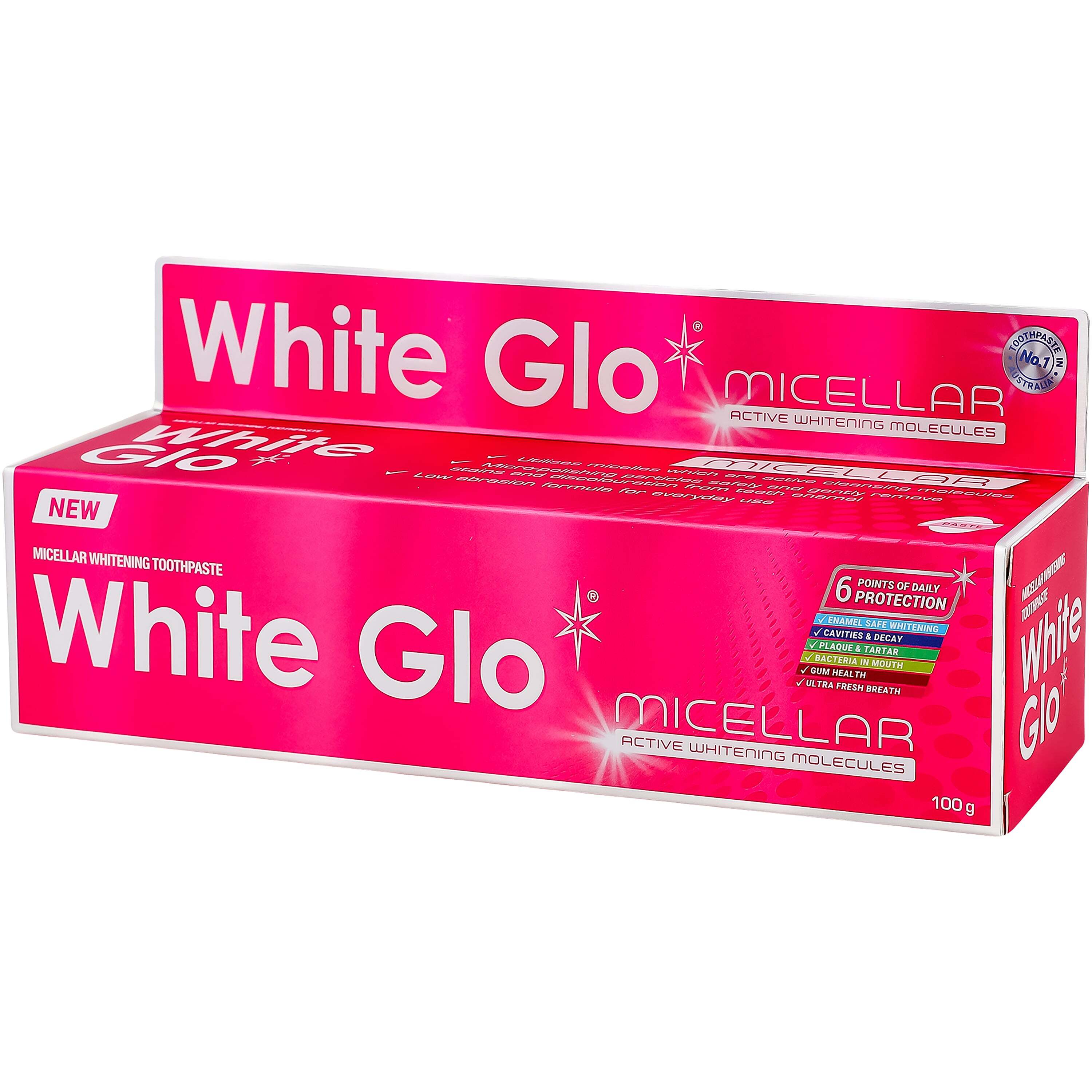 Відбілююча зубна паста White Glo міцелярна 100 г фото3