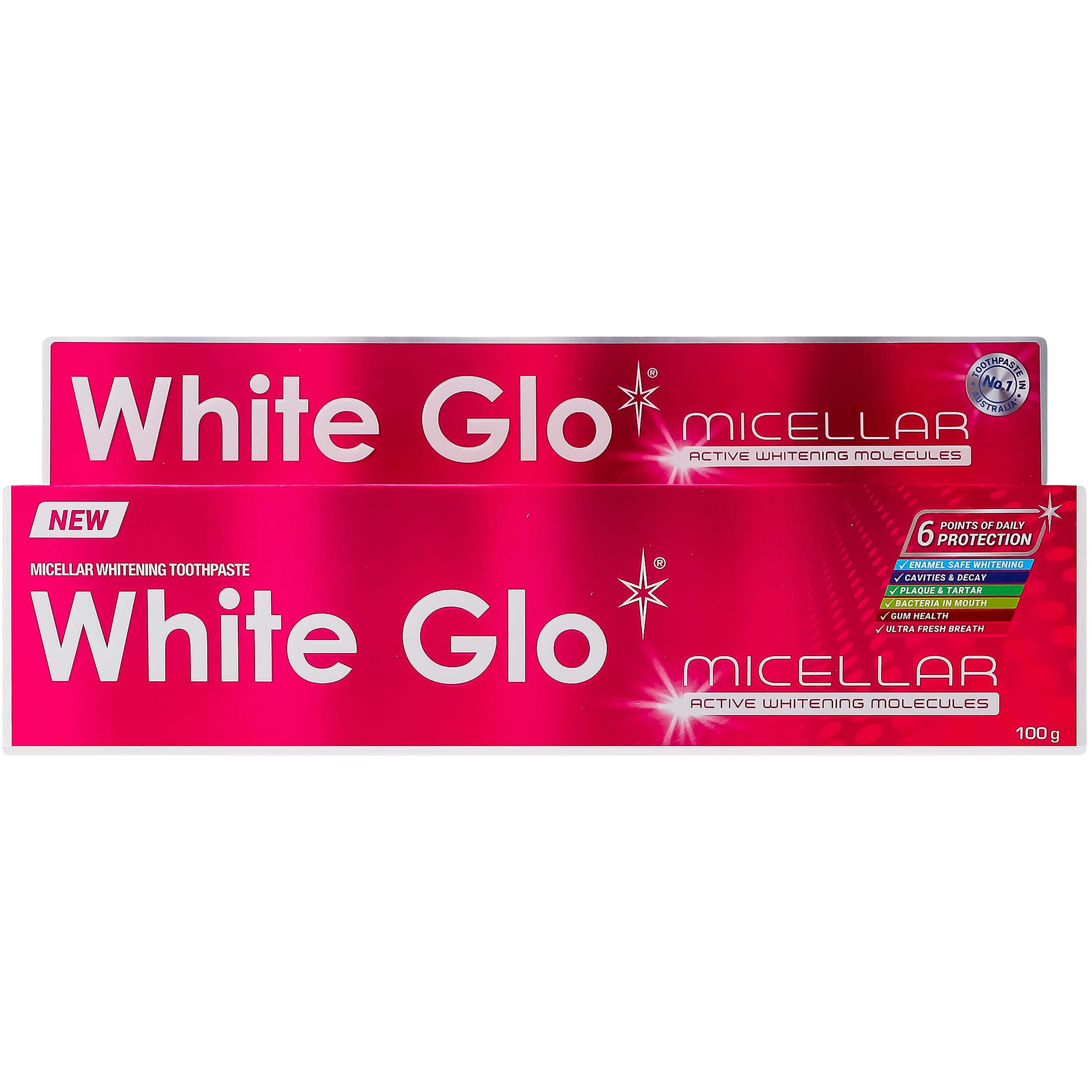 Відбілююча зубна паста White Glo міцелярна 100 г фото4