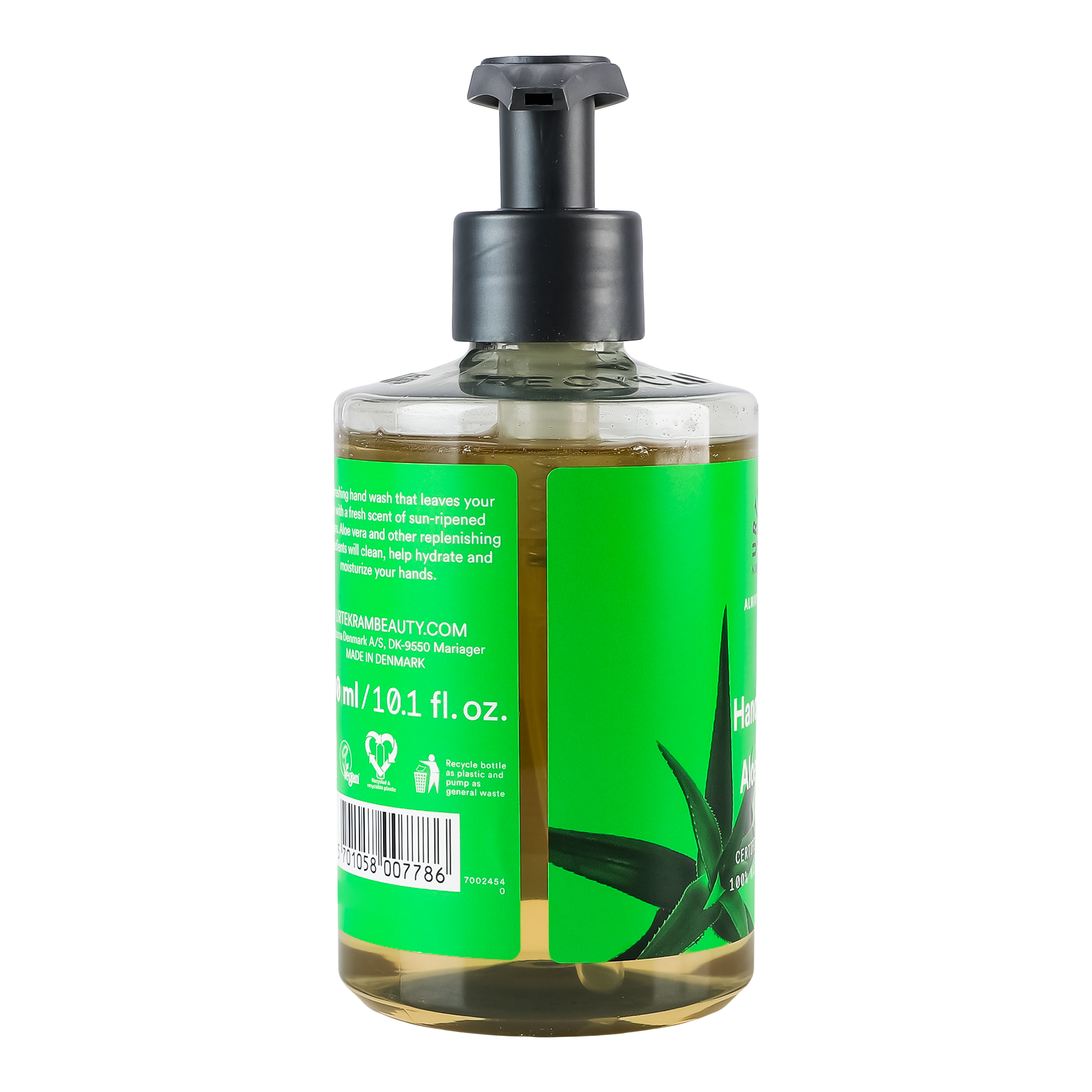 Органическое жидкое мыло Urtekram Aloe Vera 300 мл фото2