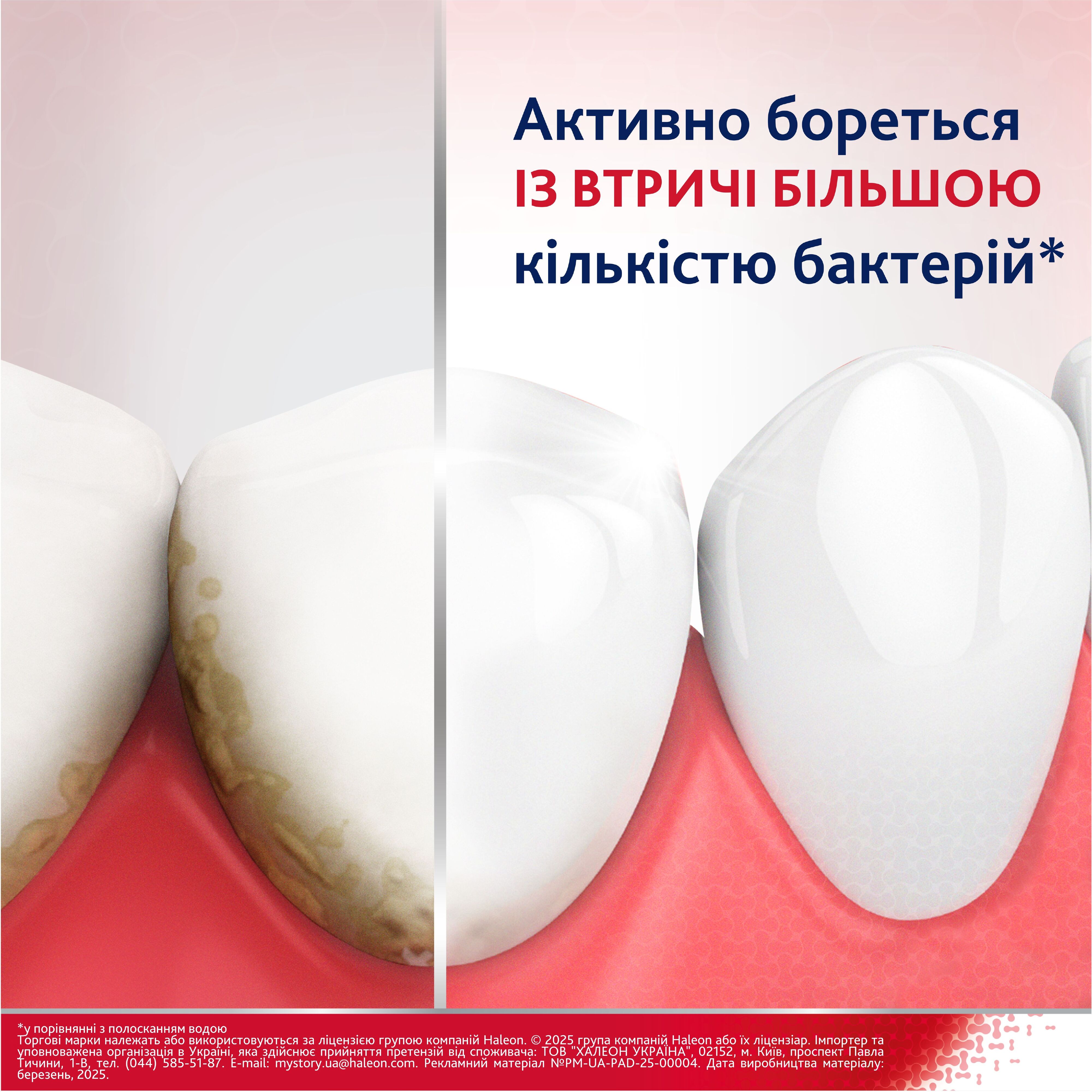 Ополаскиватель ротовой полости Parodontax Active Gum Health Fresh Mint 500 мл фото5