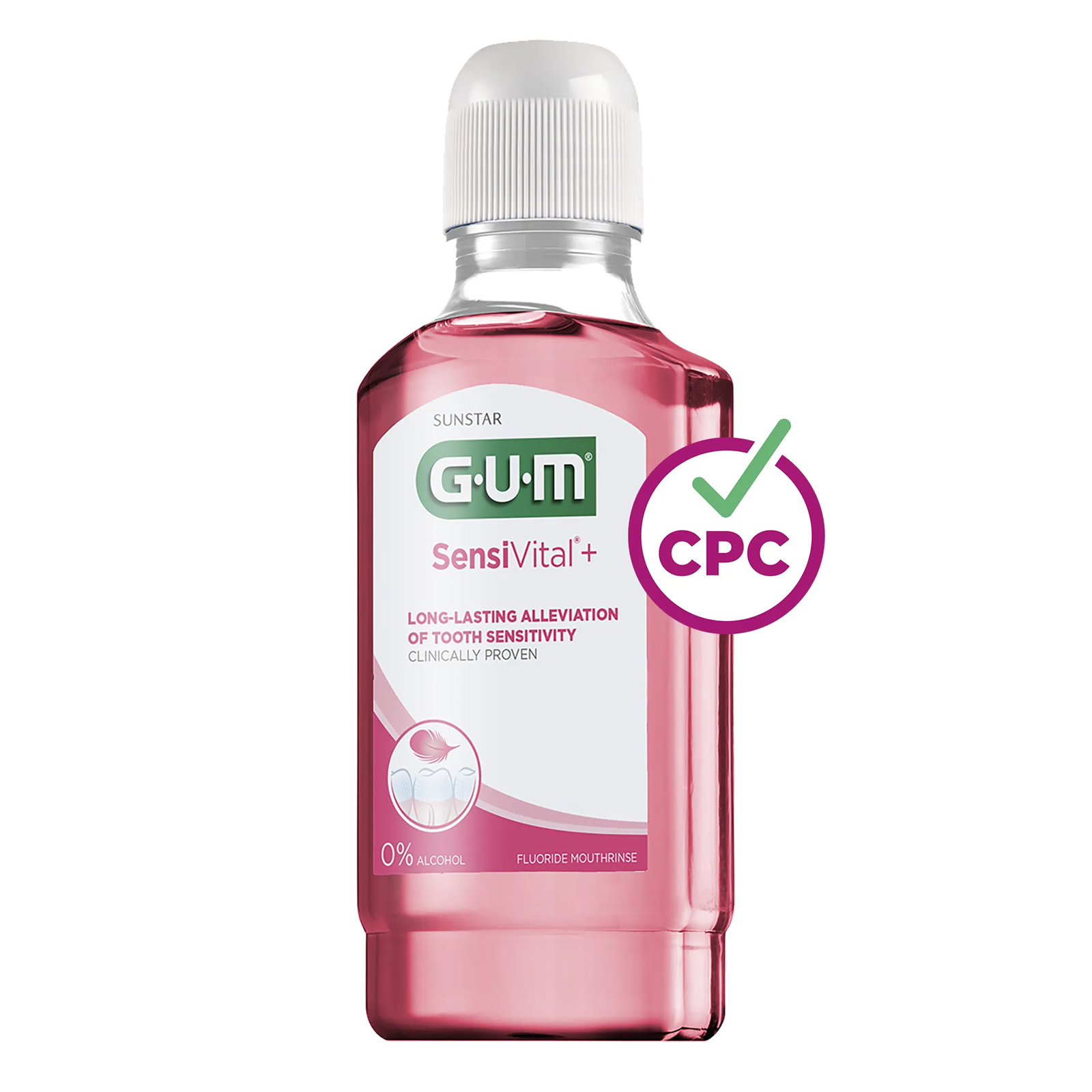 Ополіскувач для порожнини рота GUM Sensivital+ 300 мл фото2