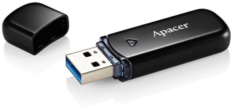 Флеш-накопитель USB3.2 256GB Apacer AH355 Black (AP256GAH355B-1) фото